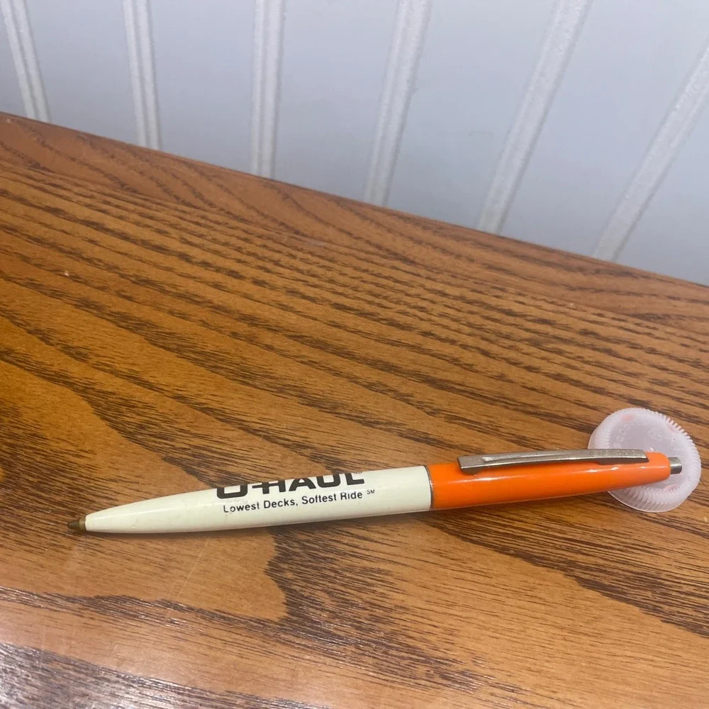 U Haul Moving Made Easier VINTAGE U-HAUL Ballpoint Pen Bic